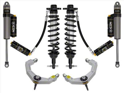 ICON Vehicle Dynamics 0 to 2.75-Inch Suspension Lift System with Billet Upper Control Arms; Stage 5 (21-24 4WD F-150, Excluding Raptor)