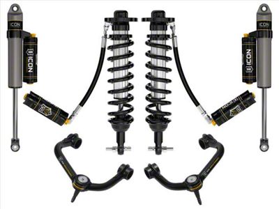 ICON Vehicle Dynamics 0 to 2.75-Inch Suspension Lift System with Tubular Upper Control Arms; Stage 5 (21-25 4WD F-150, Excluding Raptor)