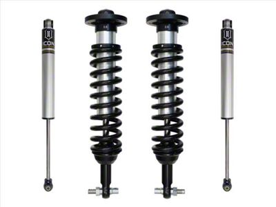 ICON Vehicle Dynamics 0 to 3-Inch Suspension Lift System; Stage 1 (21-25 2WD F-150)