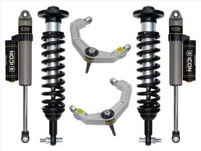 ICON Vehicle Dynamics 0 to 3-Inch Suspension Lift System with Billet Upper Control Arms; Stage 3 (21-24 2WD F-150)