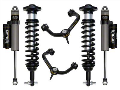 ICON Vehicle Dynamics 0 to 3-Inch Suspension Lift System with Tubular Upper Control Arms; Stage 3 (21-24 2WD F-150)