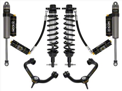 ICON Vehicle Dynamics 0 to 3-Inch Suspension Lift System with Tubular Upper Control Arms; Stage 5 (21-24 2WD F-150)