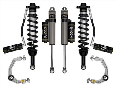 ICON Vehicle Dynamics 2.50 to 3-Inch Suspension Lift System with Billet Upper Control Arms; Stage 3 (21-24 F-150 Tremor w/o CCD System & BlueCruise)