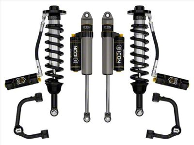 ICON Vehicle Dynamics 2.50 to 3-Inch Suspension Lift System with Tubular Upper Control Arms; Stage 4 (21-24 F-150 Tremor w/o CCD System & BlueCruise)