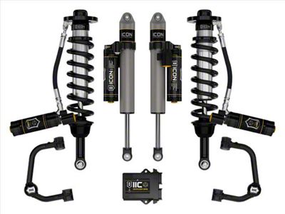 ICON Vehicle Dynamics 2.50 to 3-Inch Suspension Lift System with Tubular Upper Control Arms; Stage 5 (21-25 F-150 Tremor w/o CCD System & BlueCruise)