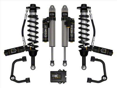 ICON Vehicle Dynamics 2.50 to 3-Inch Suspension Lift System with Tubular Upper Control Arms; Stage 5 (21-24 F-150 Tremor w/o CCD System & BlueCruise)