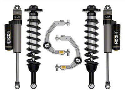 ICON Vehicle Dynamics 2.75 to 3.50-Inch Suspension Lift System with Billet Upper Control Arms; Stage 2 (21-25 4WD F-150 w/o CCD System & BlueCruise, Excluding Raptor & Tremor)