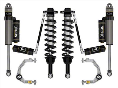 ICON Vehicle Dynamics 2.75 to 3.50-Inch Suspension Lift System with Billet Upper Control Arms; Stage 3 (21-25 4WD F-150 w/o CCD System & BlueCruise, Excluding Raptor & Tremor)