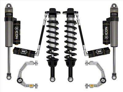 ICON Vehicle Dynamics 2.75 to 3.50-Inch Suspension Lift System with Billet Upper Control Arms; Stage 3 (21-24 4WD F-150 w/o CCD System & BlueCruise, Excluding Raptor & Tremor)