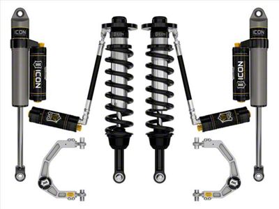 ICON Vehicle Dynamics 2.75 to 3.50-Inch Suspension Lift System with Billet Upper Control Arms; Stage 4 (21-25 4WD F-150 w/o CCD System & BlueCruise, Excluding Raptor & Tremor)