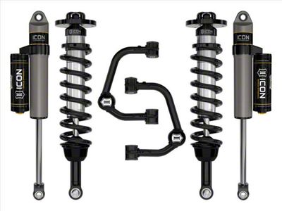 ICON Vehicle Dynamics 2.75 to 3.50-Inch Suspension Lift System with Tubular Upper Control Arms; Stage 2 (21-25 4WD F-150 w/o CCD System & BlueCruise, Excluding Raptor & Tremor)