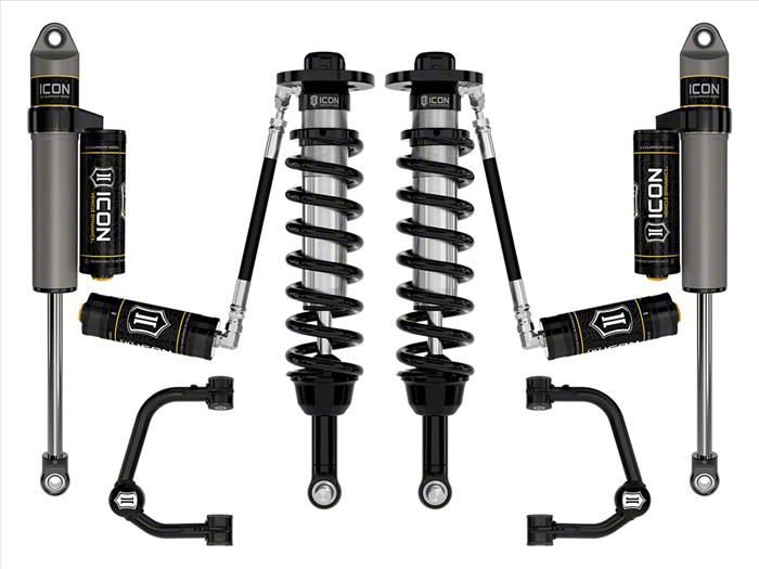 ICON Vehicle Dynamics 2.75 to 3.50-Inch Suspension Lift System with Tubular Upper Control Arms; Stage 3 (21-24 4WD F-150 w/o CCD System &…