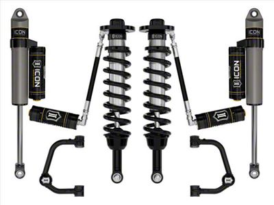 ICON Vehicle Dynamics 2.75 to 3.50-Inch Suspension Lift System with Tubular Upper Control Arms; Stage 3 (21-24 4WD F-150 w/o CCD System & BlueCruise, Excluding Raptor & Tremor)