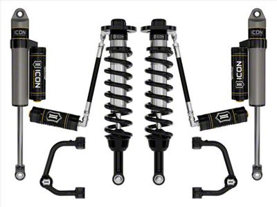ICON Vehicle Dynamics 2.75 to 3.50-Inch Suspension Lift System with Tubular Upper Control Arms; Stage 3 (21-25 4WD F-150 w/o CCD System & BlueCruise, Excluding Raptor & Tremor)