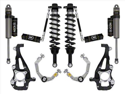 ICON Vehicle Dynamics 3.50 to 4.50-Inch Suspension Lift System with Billet Upper Control Arms; Stage 3 (21-25 4WD F-150 w/o CCD System & BlueCruise, Excluding Raptor)