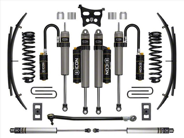 ICON Vehicle Dynamics 2.50-Inch Suspension Lift System with Expansion Pack; Stage 5 (23-24 4WD 6.8L, 7.3L F-250 Super Duty)