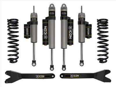 ICON Vehicle Dynamics 2.50-Inch Suspension Lift System with Radius Arms; Stage 2 (23-24 4WD 6.8L, 7.3L F-250 Super Duty)