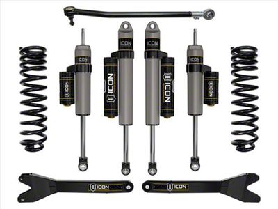 ICON Vehicle Dynamics 2.50-Inch Suspension Lift System with Radius Arms; Stage 3 (23-24 4WD 6.8L, 7.3L F-250 Super Duty)