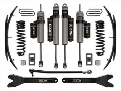 ICON Vehicle Dynamics 2.50-Inch Suspension Lift System with Radius Arms and Expansion Pack; Stage 3 (23-24 4WD 6.8L, 7.3L F-250 Super Duty)
