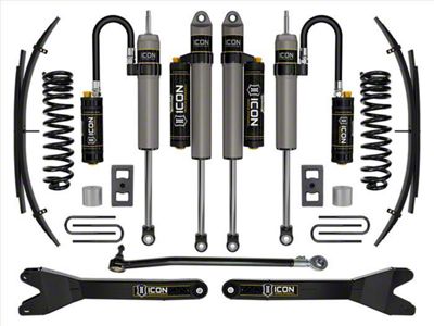 ICON Vehicle Dynamics 2.50-Inch Suspension Lift System with Radius Arms and Expansion Pack; Stage 4 (23-24 4WD 6.8L, 7.3L F-250 Super Duty)