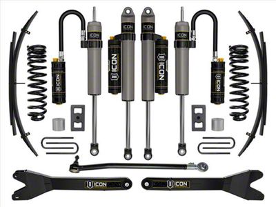 ICON Vehicle Dynamics 2.50-Inch Suspension Lift System with Radius Arms and Expansion Pack; Stage 4 (23-25 4WD 6.8L, 7.3L F-250 Super Duty)