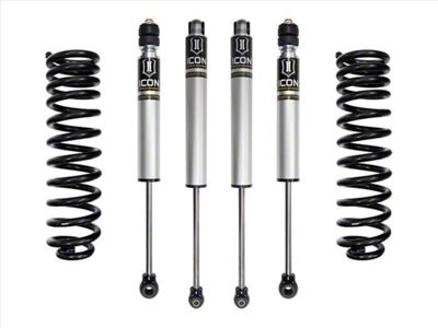 ICON Vehicle Dynamics 2.50-Inch Suspension Lift System; Stage 1 (23-24 4WD 6.8L, 7.3L F-250 Super Duty)