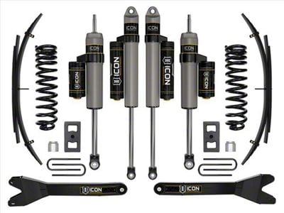 ICON Vehicle Dynamics 2.50-Inch Stage 2 Suspension Lift Kit with Shocks, Radius Arms and Expansion Pack (23-24 4WD 6.7L Powerstroke F-250 Super Duty)