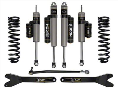 ICON Vehicle Dynamics 2.50-Inch Stage 3 Suspension Lift Kit with Shocks and Radius Arms (23-25 4WD 6.7L Powerstroke F-250 Super Duty)