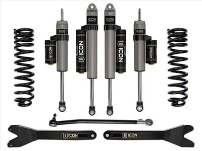ICON Vehicle Dynamics 2.50-Inch Stage 3 Suspension Lift Kit with Shocks and Radius Arms (23-24 4WD 6.7L Powerstroke F-250 Super Duty)