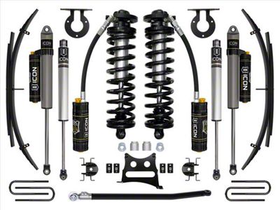 ICON Vehicle Dynamics 2.50 to 3-Inch Coil-Over Conversion System with Expansion Pack; Stage 4 (11-16 4WD 6.7L Powerstroke F-250 Super Duty)