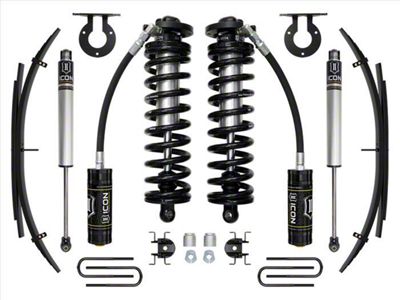 ICON Vehicle Dynamics 2.50 to 3-Inch Coil-Over Conversion System with Expansion Pack; Stage 1 (17-25 4WD 6.7L Powerstroke F-250 Super Duty)