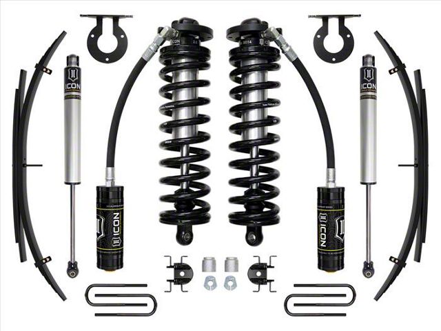 ICON Vehicle Dynamics 2.50 to 3-Inch Coil-Over Conversion System with Expansion Pack; Stage 1 (17-24 4WD 6.7L Powerstroke F-250 Super Duty)