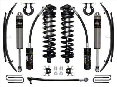 ICON Vehicle Dynamics 2.50 to 3-Inch Coil-Over Conversion System with Expansion Pack; Stage 2 (17-24 4WD 6.7L Powerstroke F-250 Super Duty)