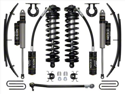 ICON Vehicle Dynamics 2.50 to 3-Inch Coil-Over Conversion System with Expansion Pack; Stage 3 (17-25 4WD 6.7L Powerstroke F-250 Super Duty)