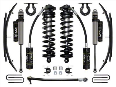 ICON Vehicle Dynamics 2.50 to 3-Inch Coil-Over Conversion System with Expansion Pack; Stage 3 (17-24 4WD 6.7L Powerstroke F-250 Super Duty)