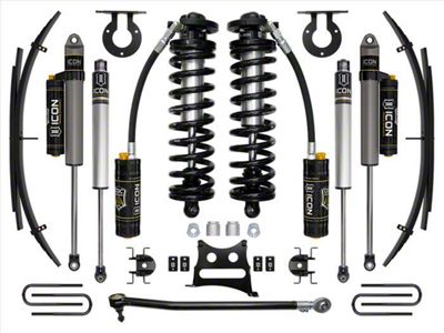 ICON Vehicle Dynamics 2.50 to 3-Inch Coil-Over Conversion System with Expansion Pack; Stage 4 (17-22 4WD 6.7L Powerstroke F-250 Super Duty)