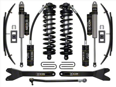 ICON Vehicle Dynamics 2.50 to 3-Inch Stage 3 Coil-Over Conversion Suspension Lift Kit with Radius Arms and Expansion Pack (23-24 4WD 6.7L Powerstroke F-250 Super Duty)