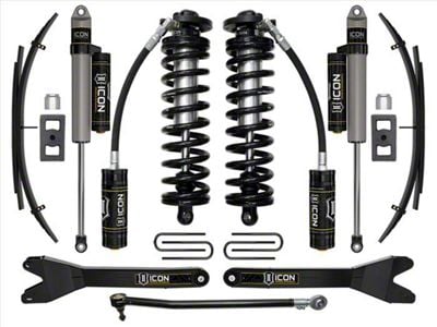 ICON Vehicle Dynamics 2.50 to 3-Inch Stage 3 Coil-Over Conversion Suspension Lift Kit with Radius Arms (23-24 4WD 6.7L Powerstroke F-250 Super Duty)