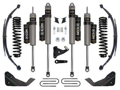 ICON Vehicle Dynamics 7-Inch Suspension Lift System; Stage 4 (05-07 4WD F-250 Super Duty)