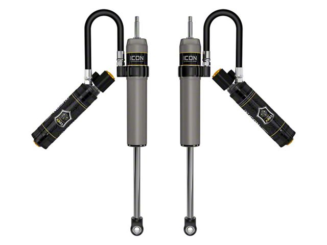 ICON Vehicle Dynamics V.S. 2.5 Series Front Remote Reservoir Shocks with CDEV for 7-Inch Lift (17-24 4WD F-250 Super Duty)