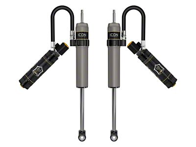 ICON Vehicle Dynamics V.S. 2.5 Series Front Remote Reservoir Shocks with CDEV for 7-Inch Lift (17-24 4WD F-250 Super Duty)