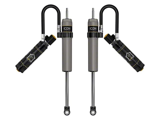 ICON Vehicle Dynamics V.S. 2.5 Series Front Remote Reservoir Shocks with CDEV for 0 to 2.50-Inch Lift (17-24 4WD F-250 Super Duty)