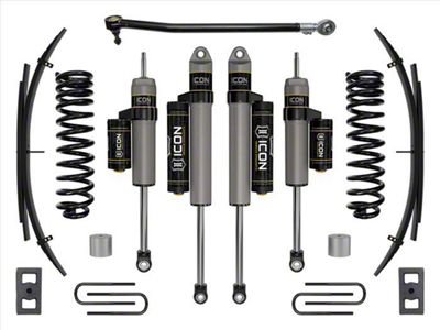ICON Vehicle Dynamics 2.50-Inch Suspension Lift System with Expansion Pack; Stage 3 (23-25 4WD 6.8L, 7.3L F-350 Super Duty SRW)