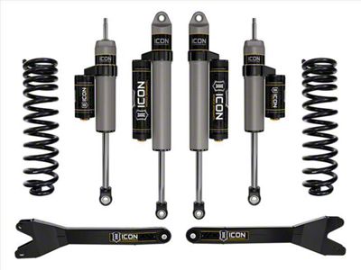 ICON Vehicle Dynamics 2.50-Inch Suspension Lift System with Radius Arms; Stage 2 (23-24 4WD 6.8L, 7.3L F-350 Super Duty SRW)