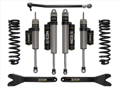 ICON Vehicle Dynamics 2.50-Inch Suspension Lift System with Radius Arms; Stage 3 (23-25 4WD 6.8L, 7.3L F-350 Super Duty SRW)