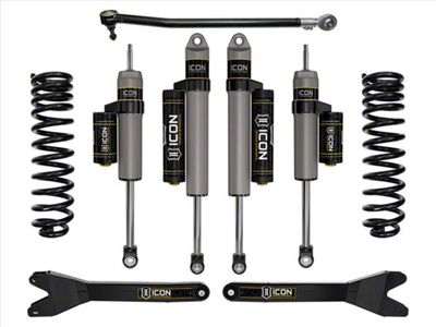 ICON Vehicle Dynamics 2.50-Inch Suspension Lift System with Radius Arms; Stage 3 (23-24 4WD 6.8L, 7.3L F-350 Super Duty SRW)