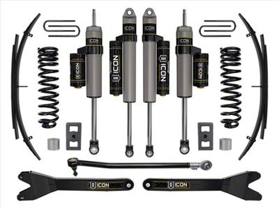 ICON Vehicle Dynamics 2.50-Inch Suspension Lift System with Radius Arms and Expansion Pack; Stage 3 (23-25 4WD 6.8L, 7.3L F-350 Super Duty SRW)