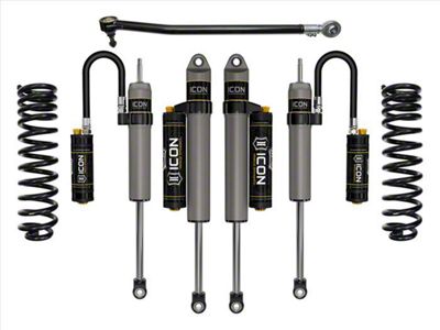 ICON Vehicle Dynamics 2.50-Inch Suspension Lift System; Stage 4 (23-24 4WD 6.8L, 7.3L F-350 Super Duty SRW)