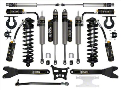 ICON Vehicle Dynamics 2.50 to 3-Inch Coil-Over Conversion System with Radius Arms; Stage 5 (23-25 F-350 Super Duty)