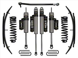 ICON Vehicle Dynamics 2.50-Inch Suspension Lift System with Expansion Pack and Piggyback Shocks; Stage 3 (17-19 4WD 6.7L Powerstroke F-350 Super Duty SRW)